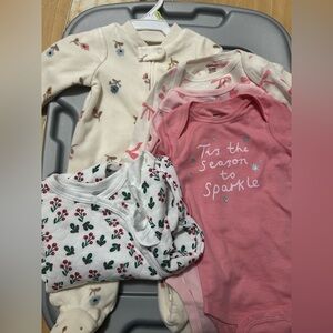 Baby Girl Christmas Lot 3-6 months New